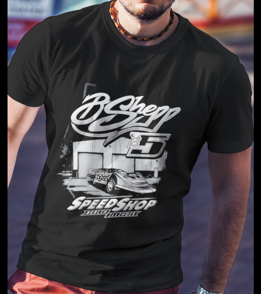 BShepp 5 Speedshop Racing Berlin Illinois T-Shirt