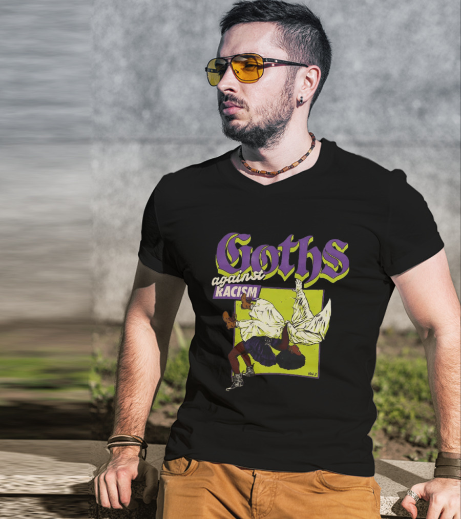 Goths Against Racism Vol 2 Dance Fight T-Shirt