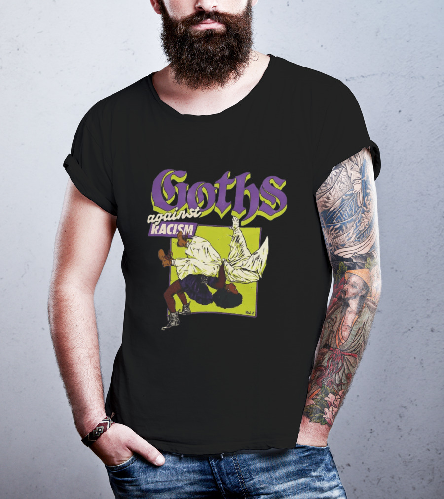Goths Against Racism Vol 2 Dance Fight T-Shirt