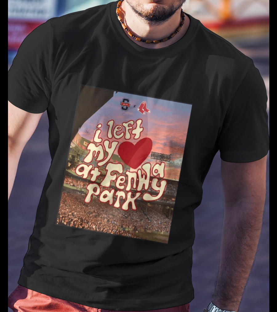 Cleveland Guardians Boston Red Sox I Left My Heart At Fenway Park T-Shirt