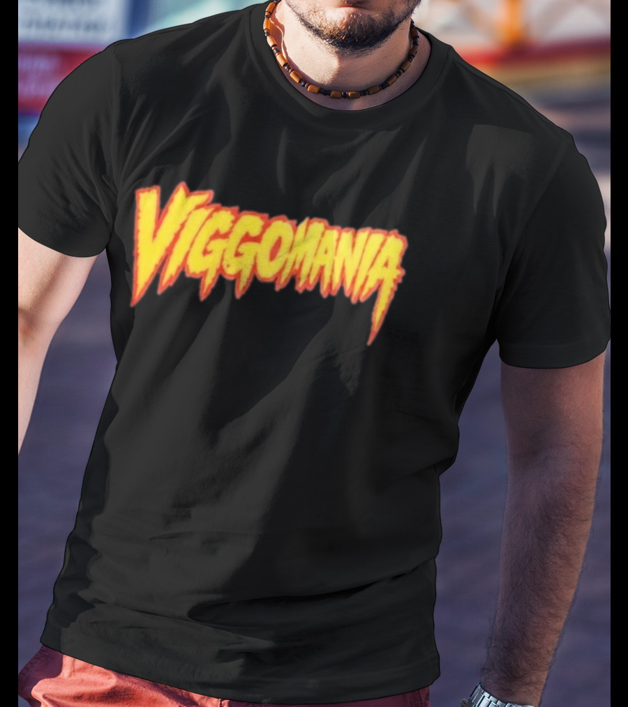 VIGGOMANIA Bold Retro Style Text Trend T-Shirt