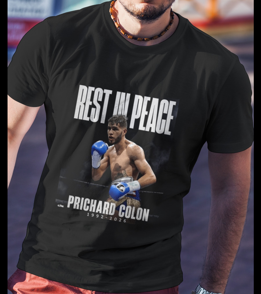 Rest In Peace Prichard Colón 1992 2026 Boxing T-Shirt