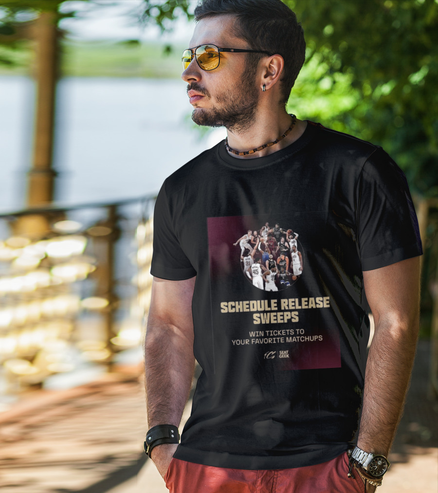 Schedule Release Sweeps Win Tickets To Your Favorite Matchups Seatgeek T-Shirt