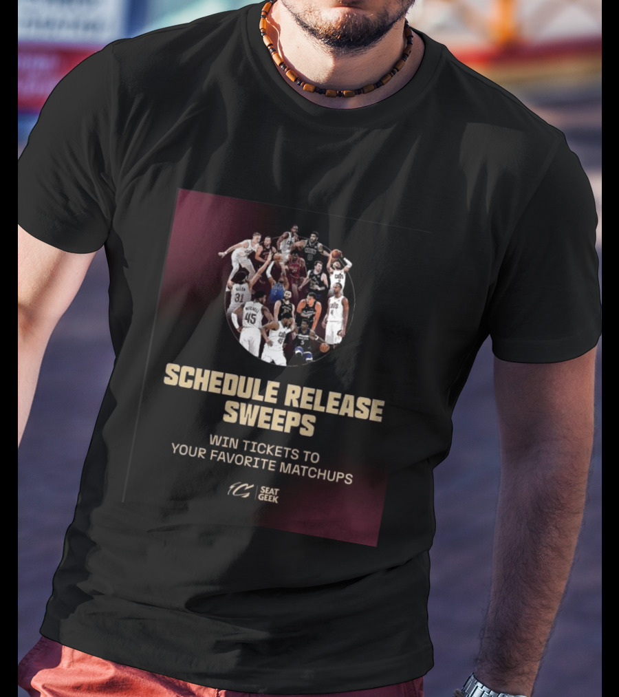 Schedule Release Sweeps Win Tickets To Your Favorite Matchups Seatgeek T-Shirt