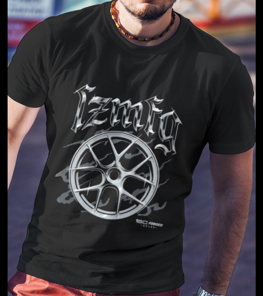 Lzmfg Gothic Chrome Wheel T-Shirt