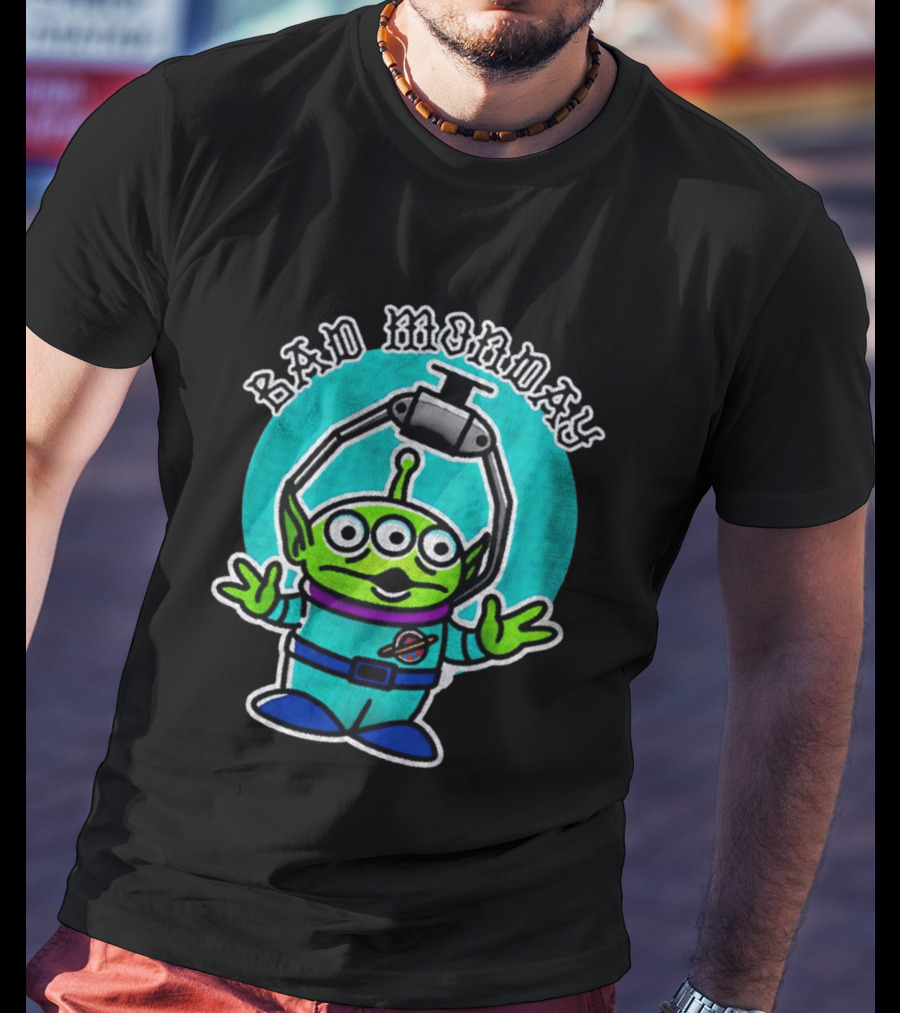Bad Monday Toy Story Alien With Claw Gothic T-Shirt