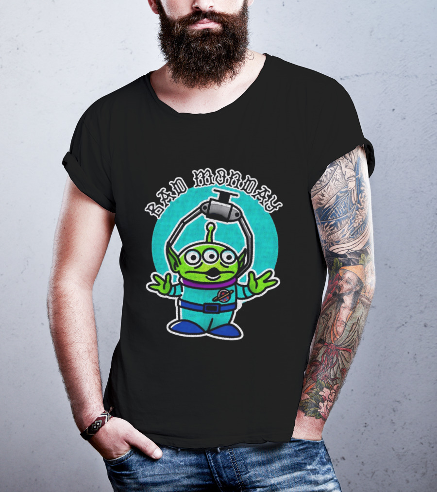 Bad Monday Toy Story Alien With Claw Gothic T-Shirt