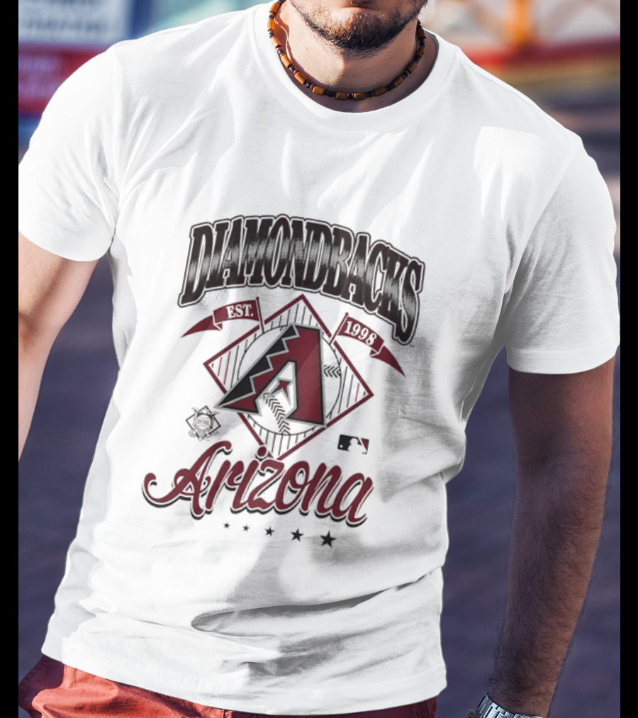 Arizona Diamondbacks Est 1998 Team A Logo MLB T-Shirt