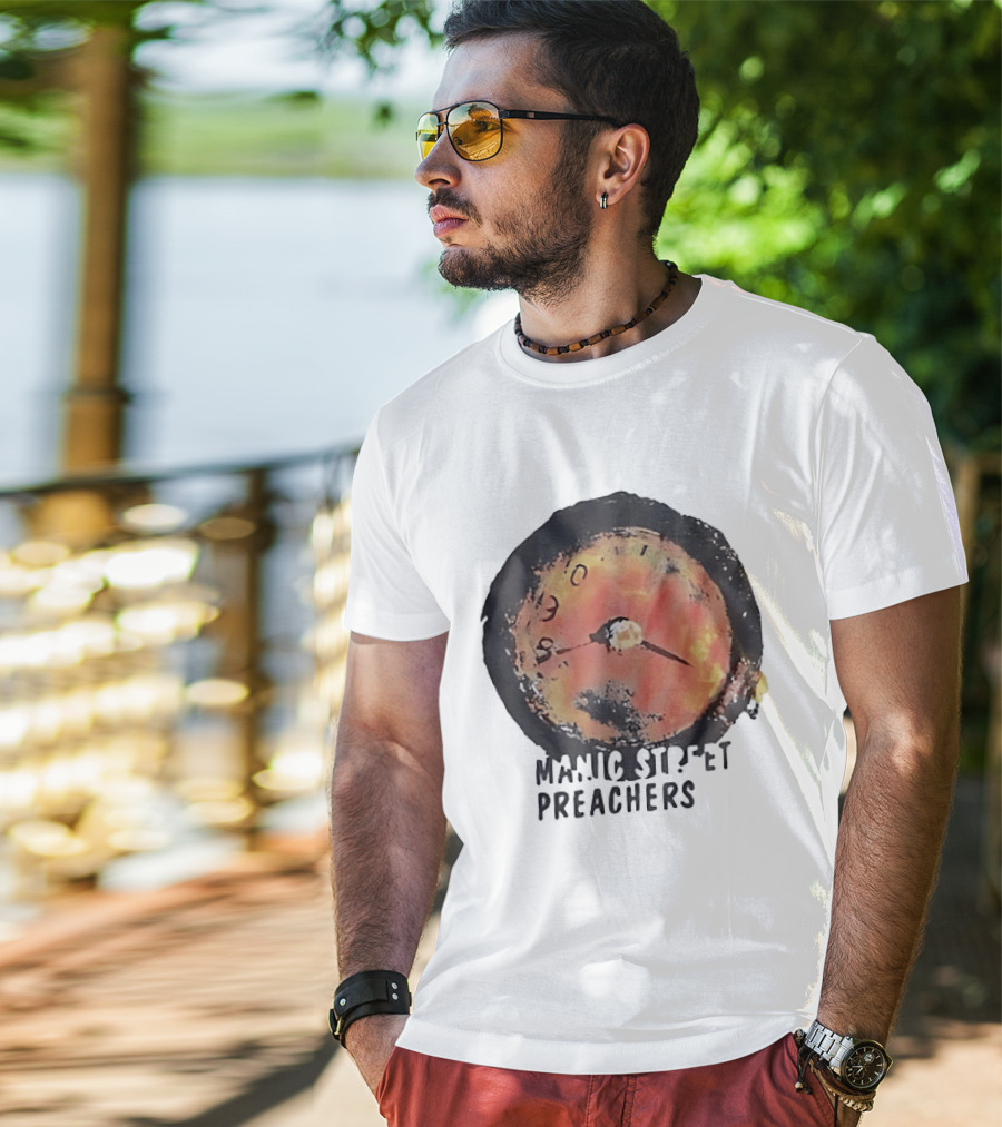 Manic Street Preachers Alternative Rock Band Dial T-Shirt