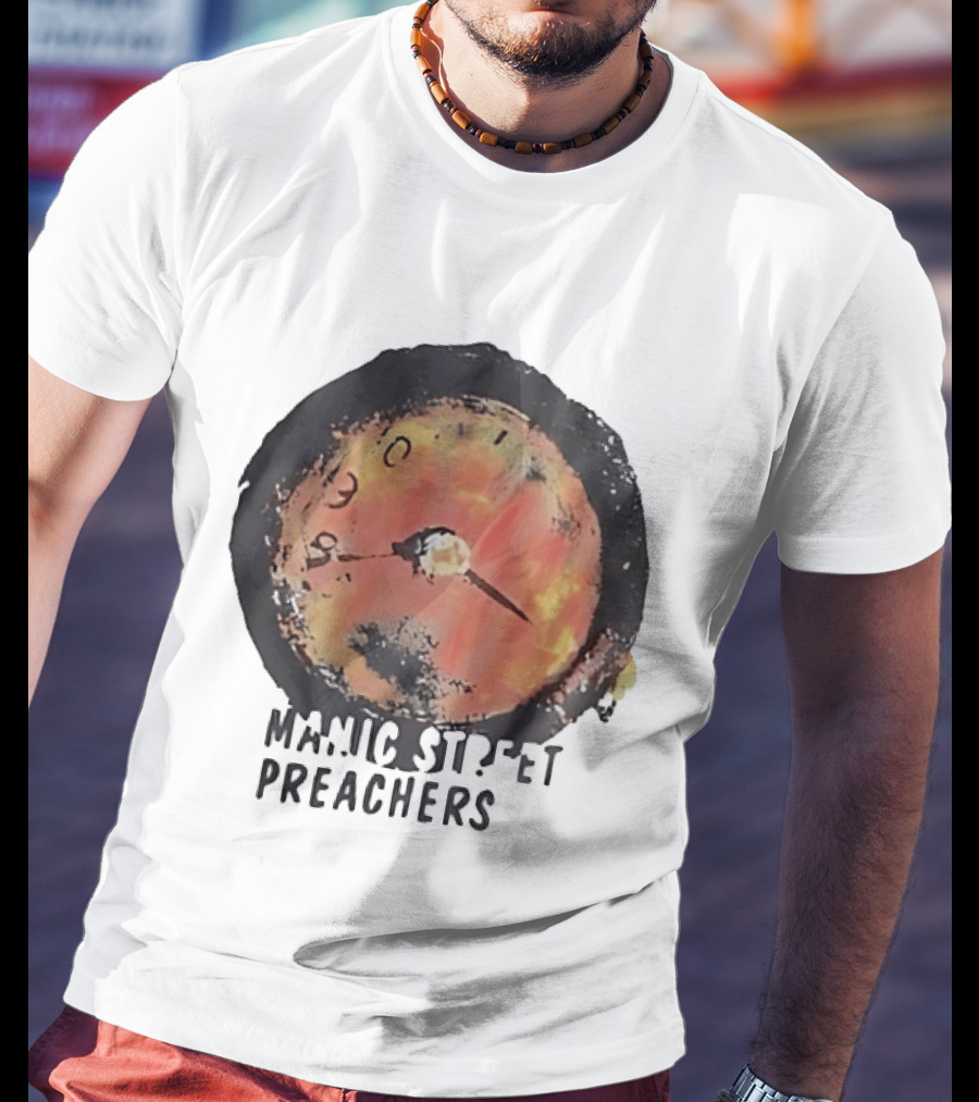 Manic Street Preachers Alternative Rock Band Dial T-Shirt