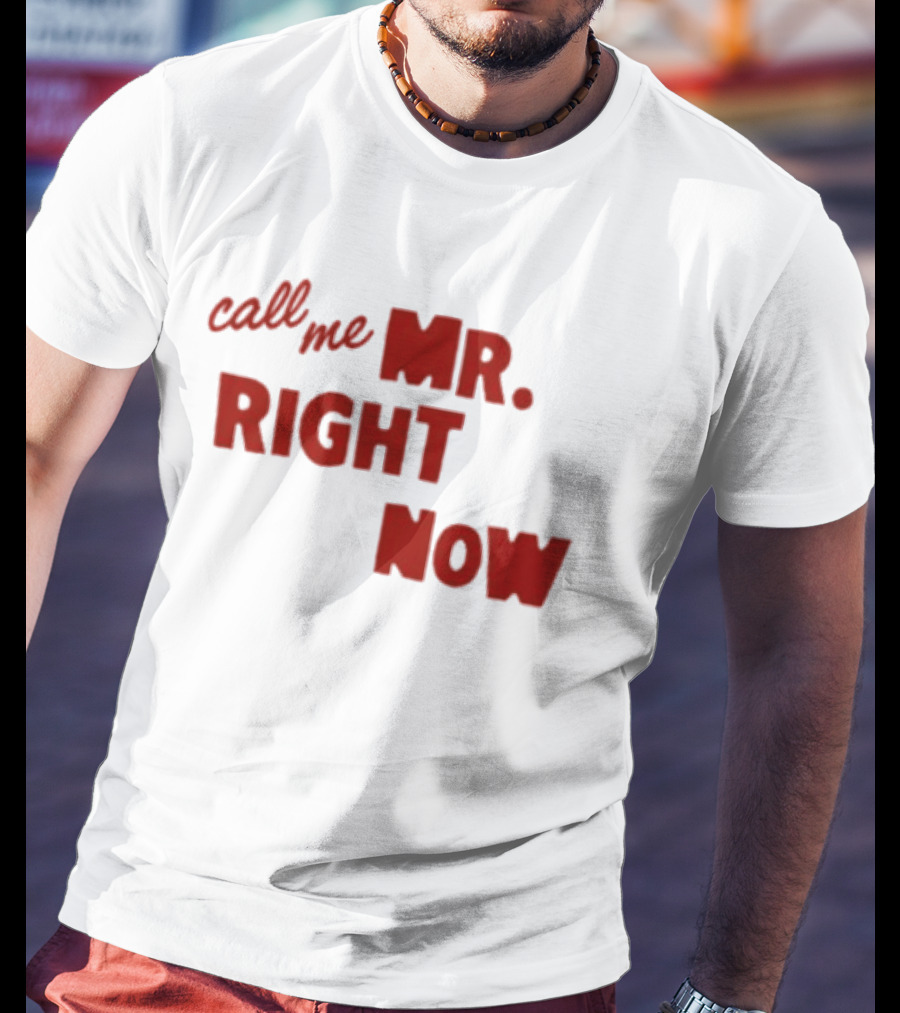 Republic Records Store Call Me Mr. Right Now T-Shirt