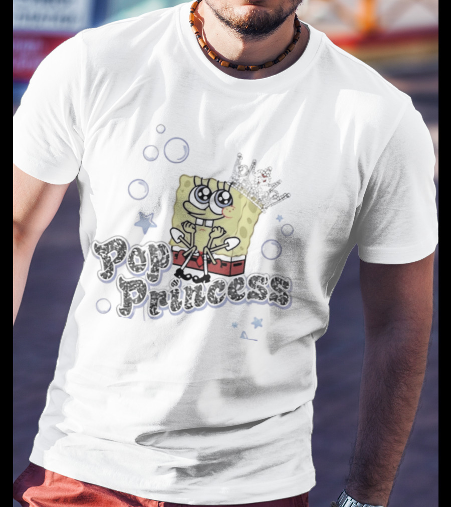 Nickelodeon SpongeBob SquarePants Pop Princess Bubbles Crown T-Shirt