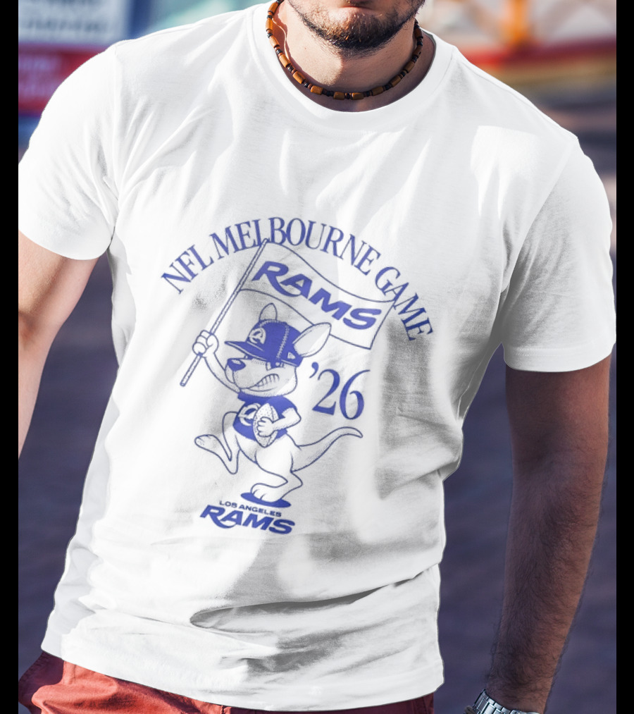 NEL Melbourne Game Rams Kangaroo '26 T-Shirt