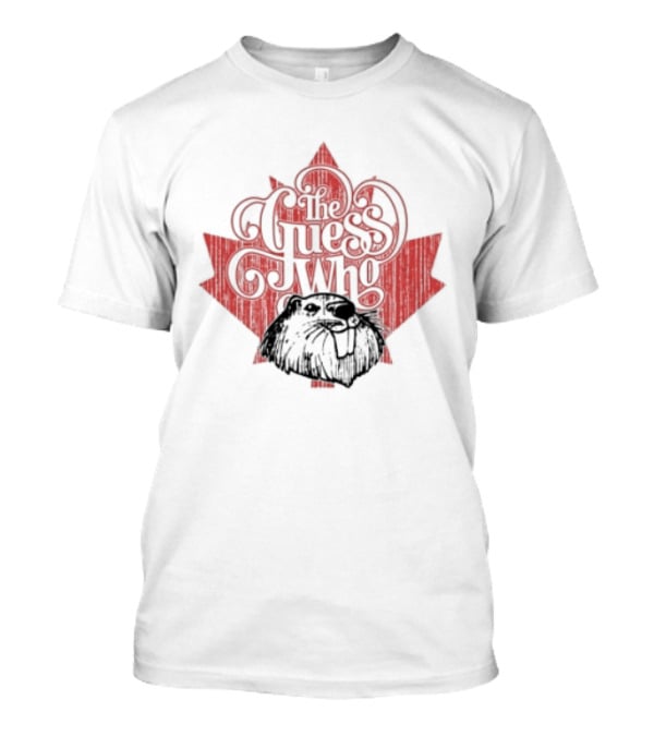 The Guess Who Beaver Maple Leaf Canadian T-Shirt