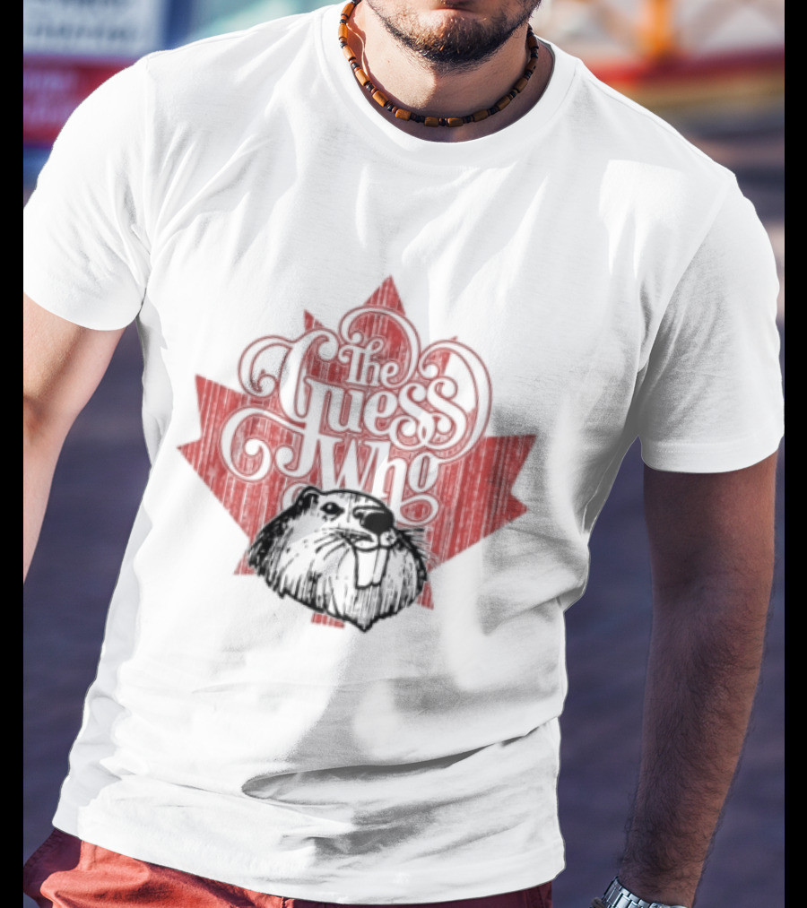 The Guess Who Beaver Maple Leaf Canadian T-Shirt