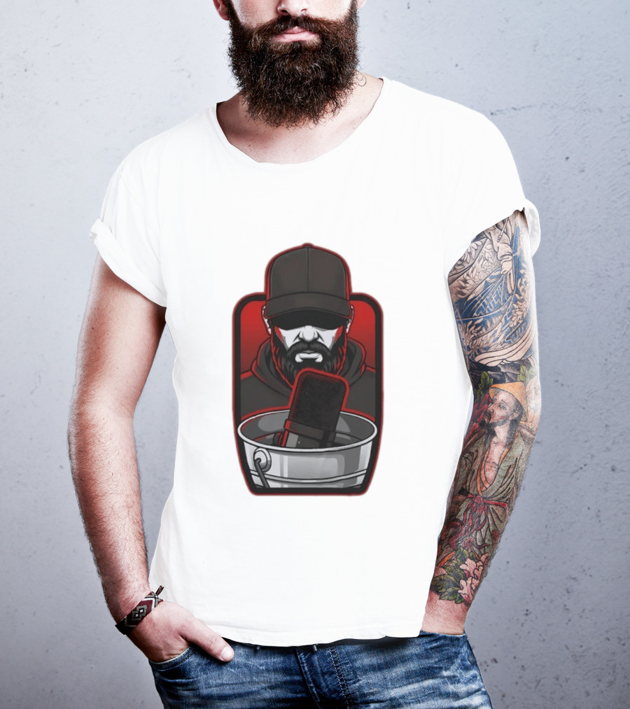 Pat McAfee Show Podcast Host Sports Enthusiast Iconic Microphone T-Shirt