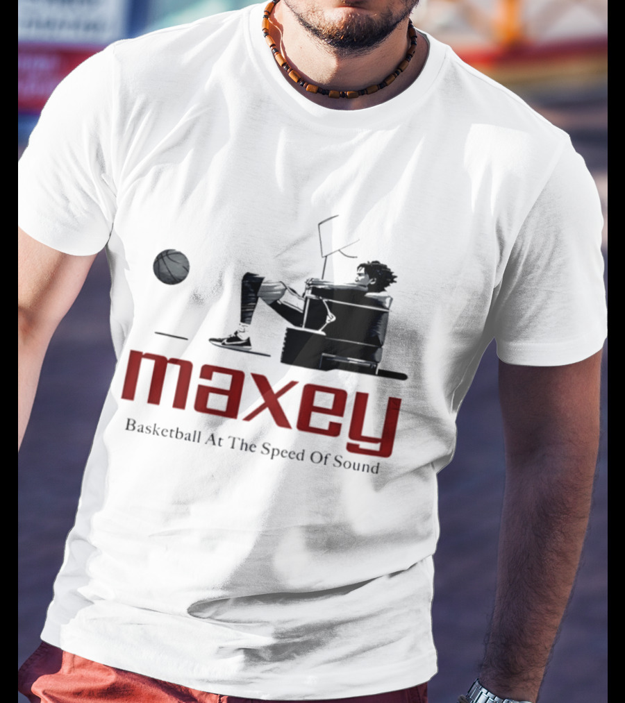 Maxey Basketball At The Speed Of Sound T-Shirt