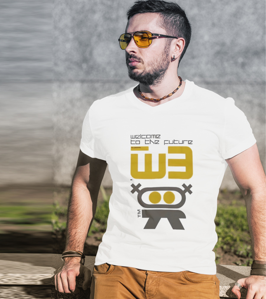 Welcome To The Future W3 Logotype TM T-Shirt