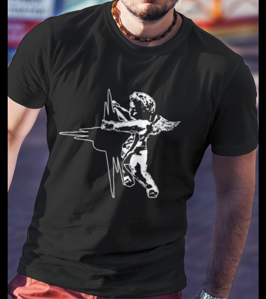 Bad Suns Store Cherub Angel With Bow And Arrow T-Shirt