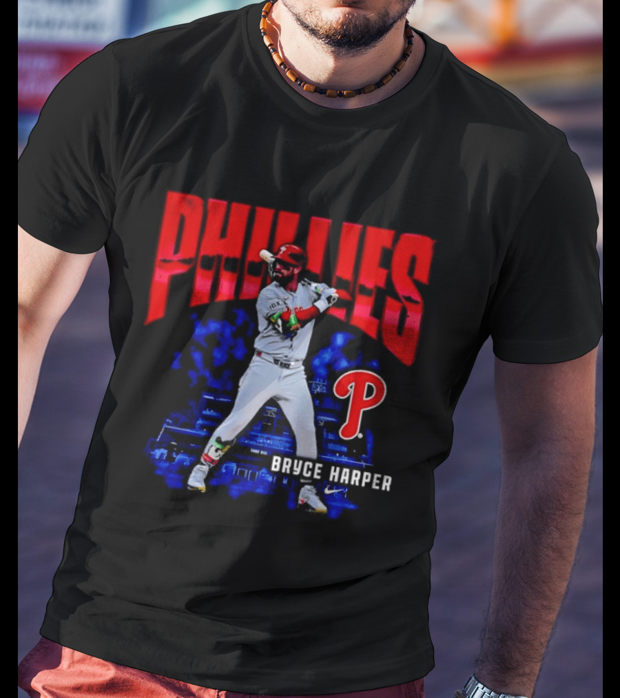 Bryce Harper Phillies Baseball Philadelphia Star T-Shirt