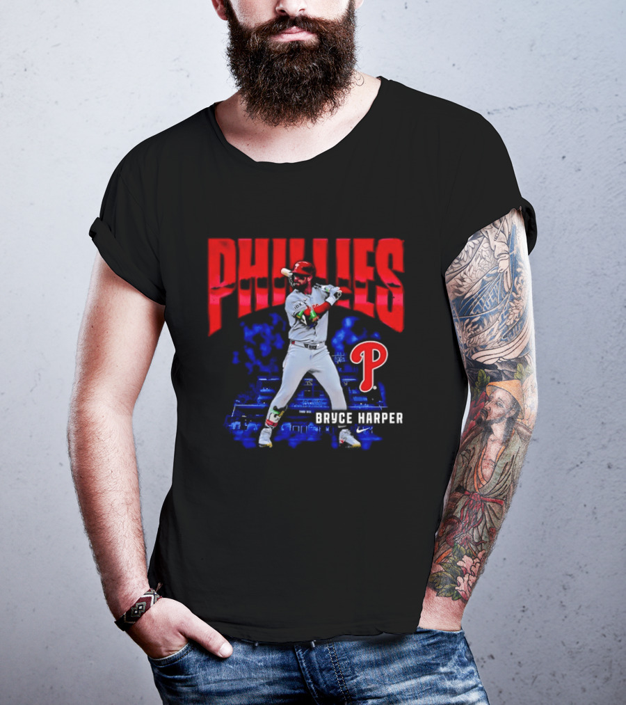 Bryce Harper Phillies Baseball Philadelphia Star T-Shirt