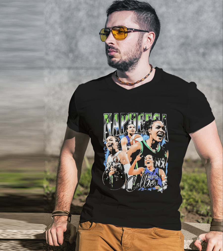 Napheesa Collier Minnesota Lynx Basketball Star T-Shirt