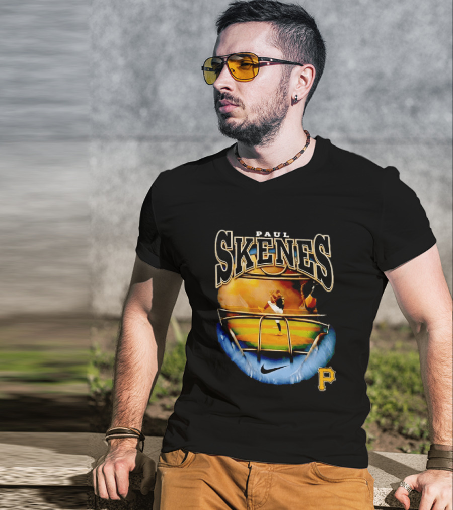 Paul Skenes Pittsburgh Pirates Ballpark Action Nike T-Shirt