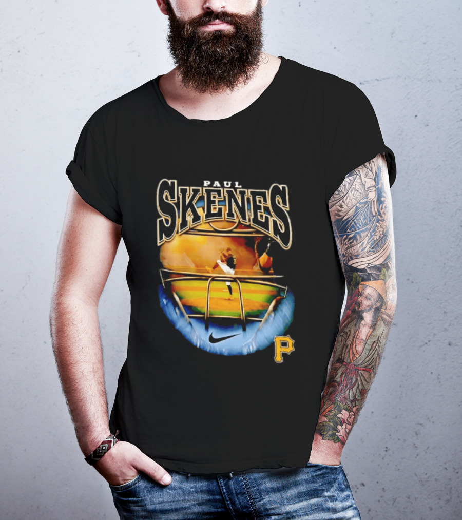 Paul Skenes Pittsburgh Pirates Ballpark Action Nike T-Shirt
