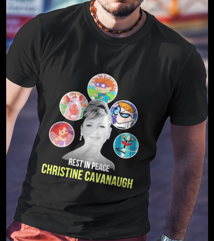 Rest In Peace Christine Cavanaugh Chuckie Dexter Babe Gosalyn Globehornet T-Shirt