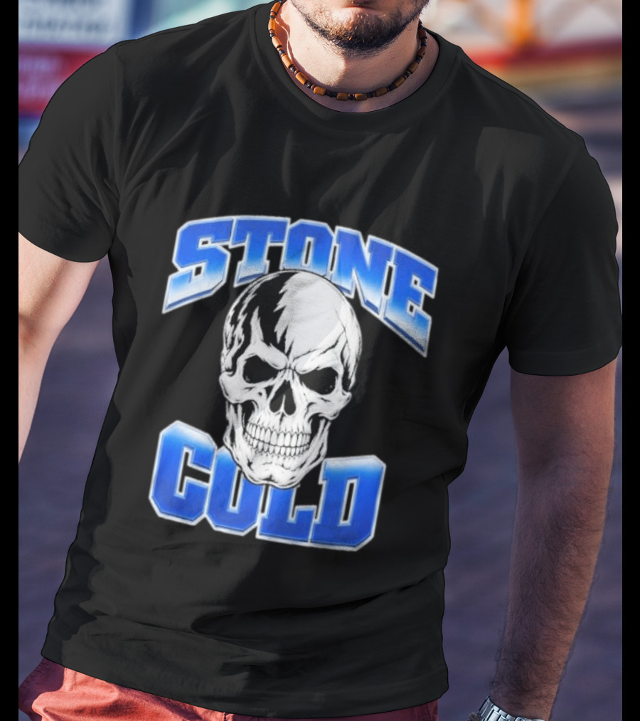 Stone Cold Skull Kevin Owens T-Shirt