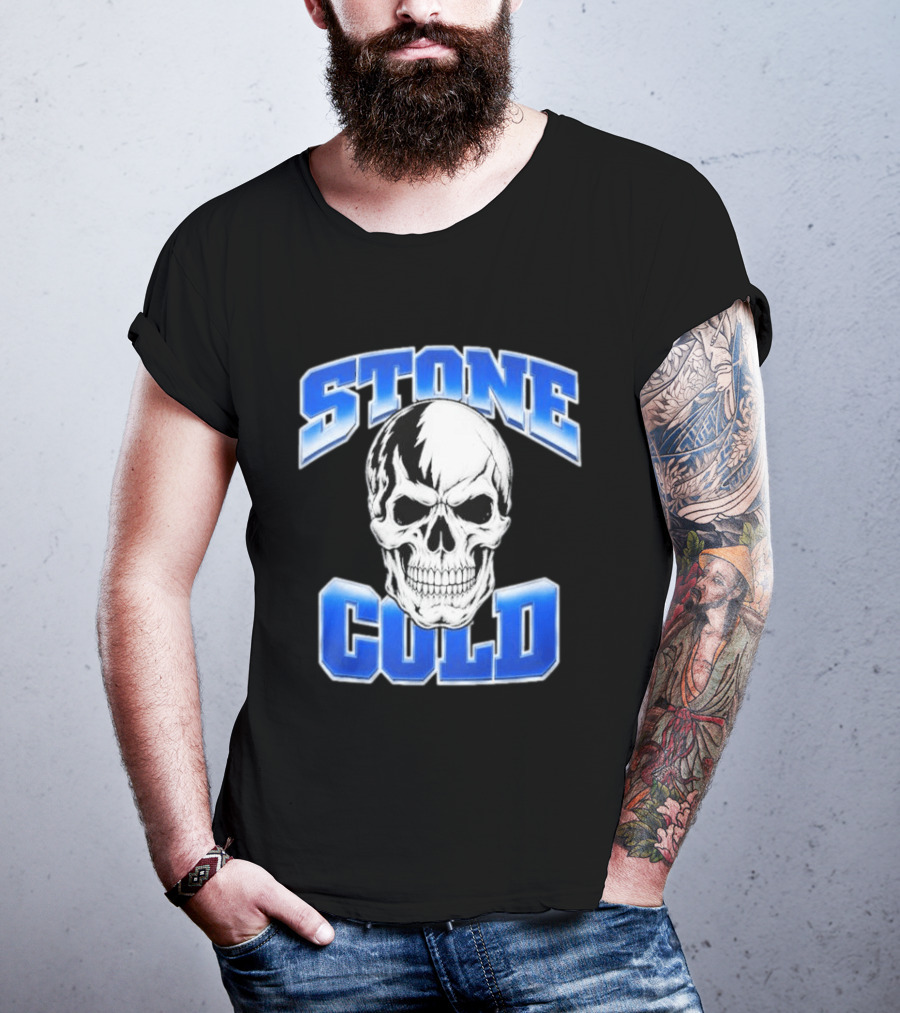 Stone Cold Skull Kevin Owens T-Shirt