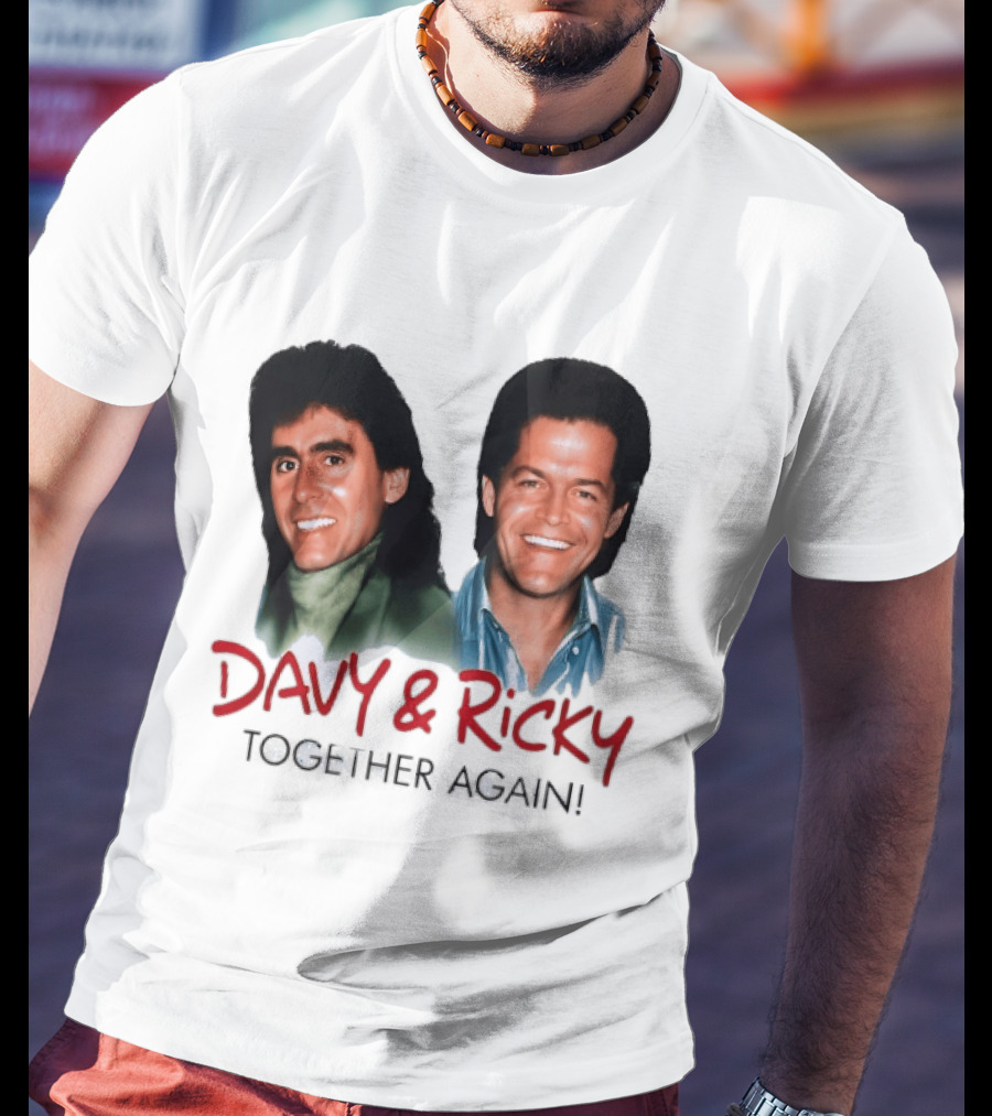 Davy & Ricky Together Again Music Legends T-Shirt