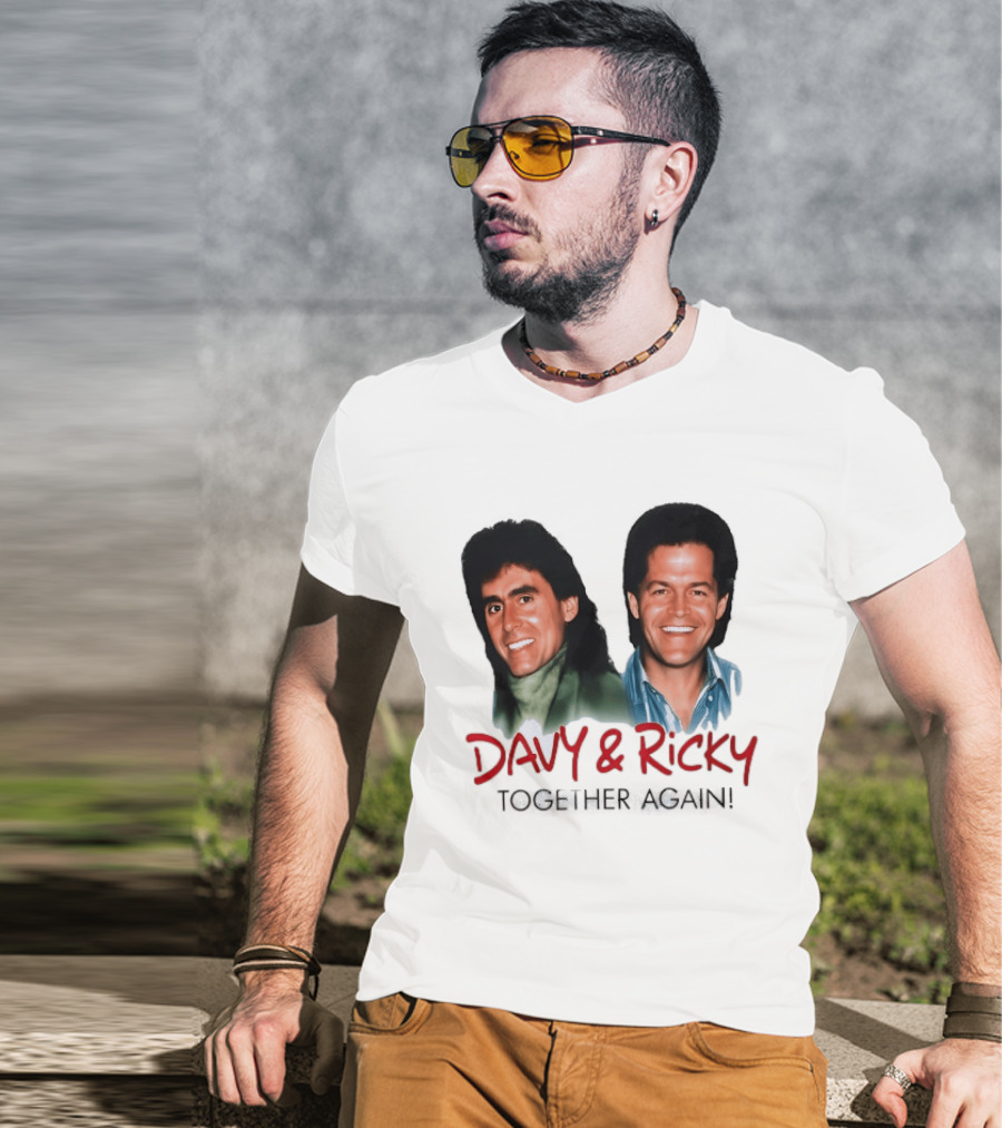 Davy & Ricky Together Again Music Legends T-Shirt