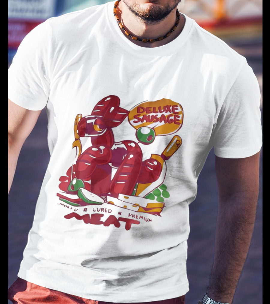 Deluxe Sausage Cured Premium Meat T-Shirt