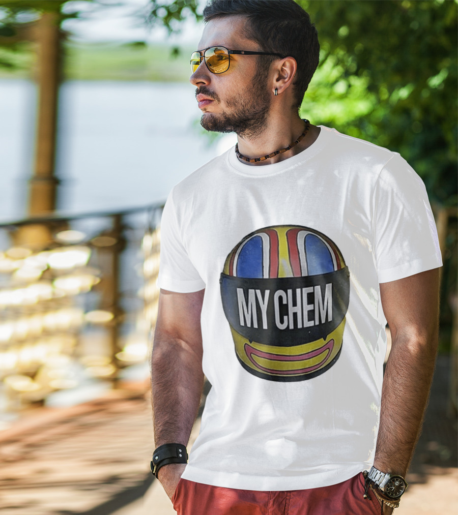 My Chemical Romance Kobra Kid Helmet My Chem T-Shirt