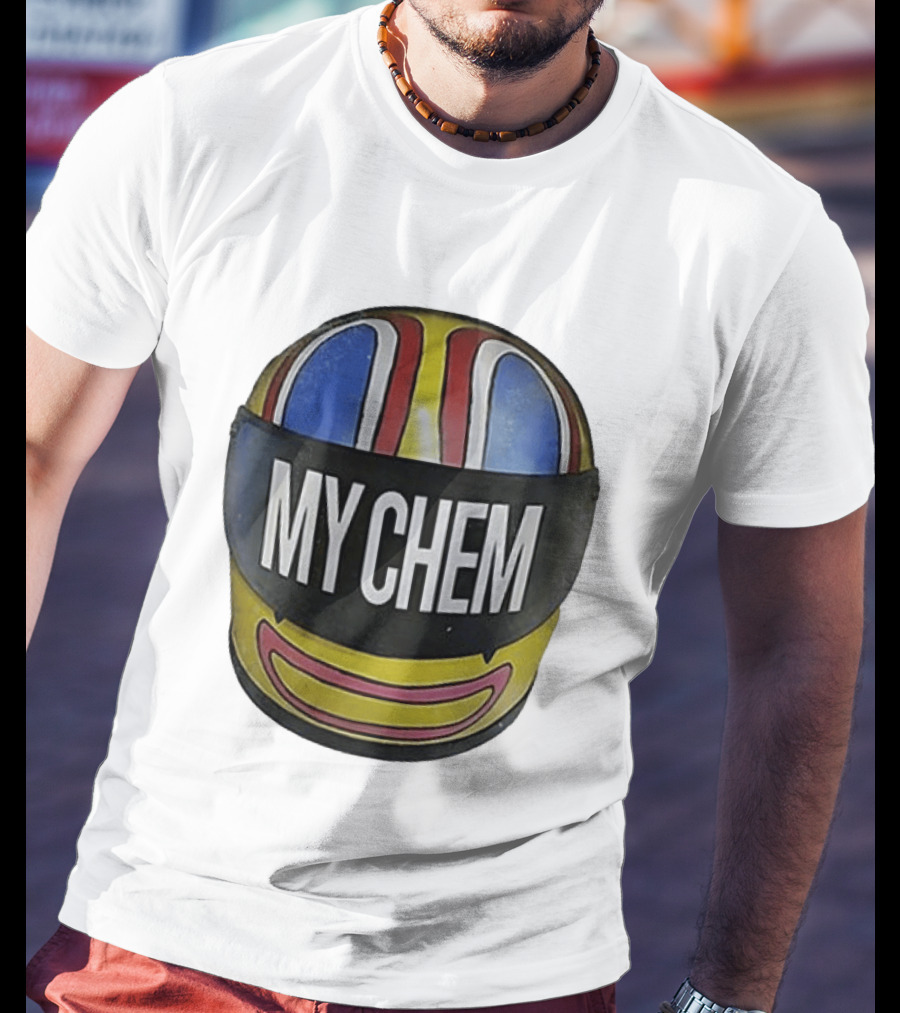 My Chemical Romance Kobra Kid Helmet My Chem T-Shirt
