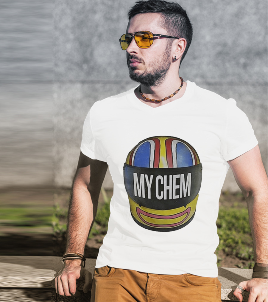 My Chemical Romance Kobra Kid Helmet My Chem T-Shirt