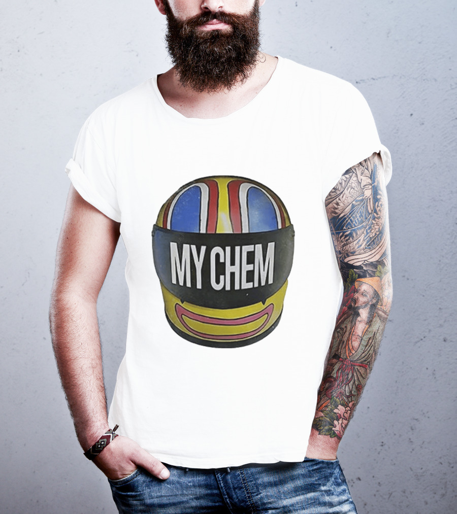 My Chemical Romance Kobra Kid Helmet My Chem T-Shirt