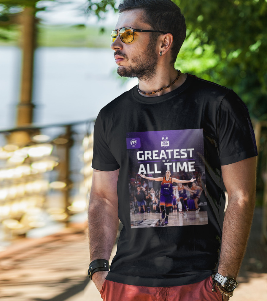 Diana Taurasi Phoenix Mercury Ring Of Honor Greatest Of All Time T-Shirt