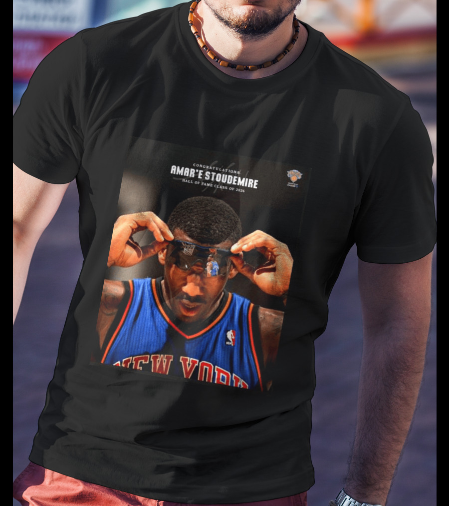 Congratulations Amar'e Stoudemire New York Knicks Hall Of Fame Class Of 2026 T-Shirt