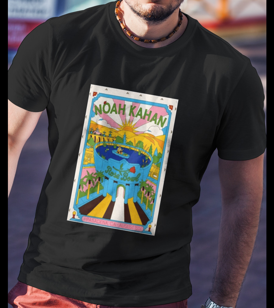 Noah Kahan Rose Bowl Pasadena CA August 15th 2026 T-Shirt