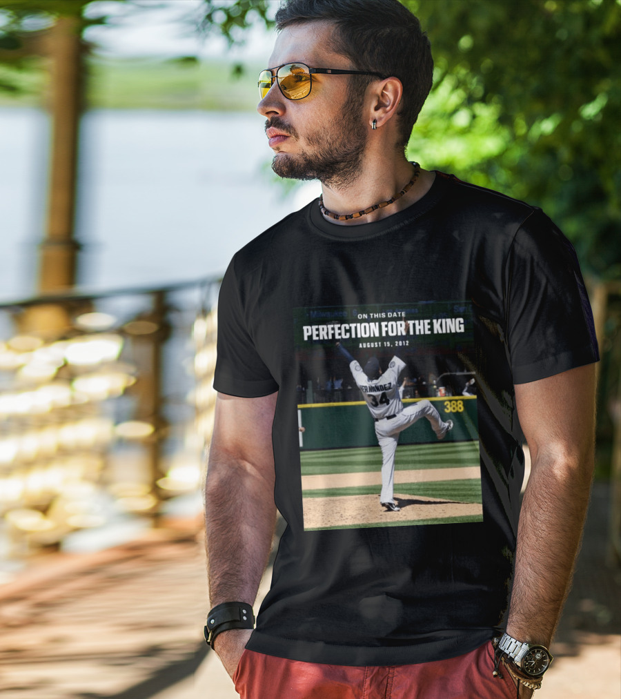 On This Date Perfection For The King Hernandez 34 August 15 2012 T-Shirt