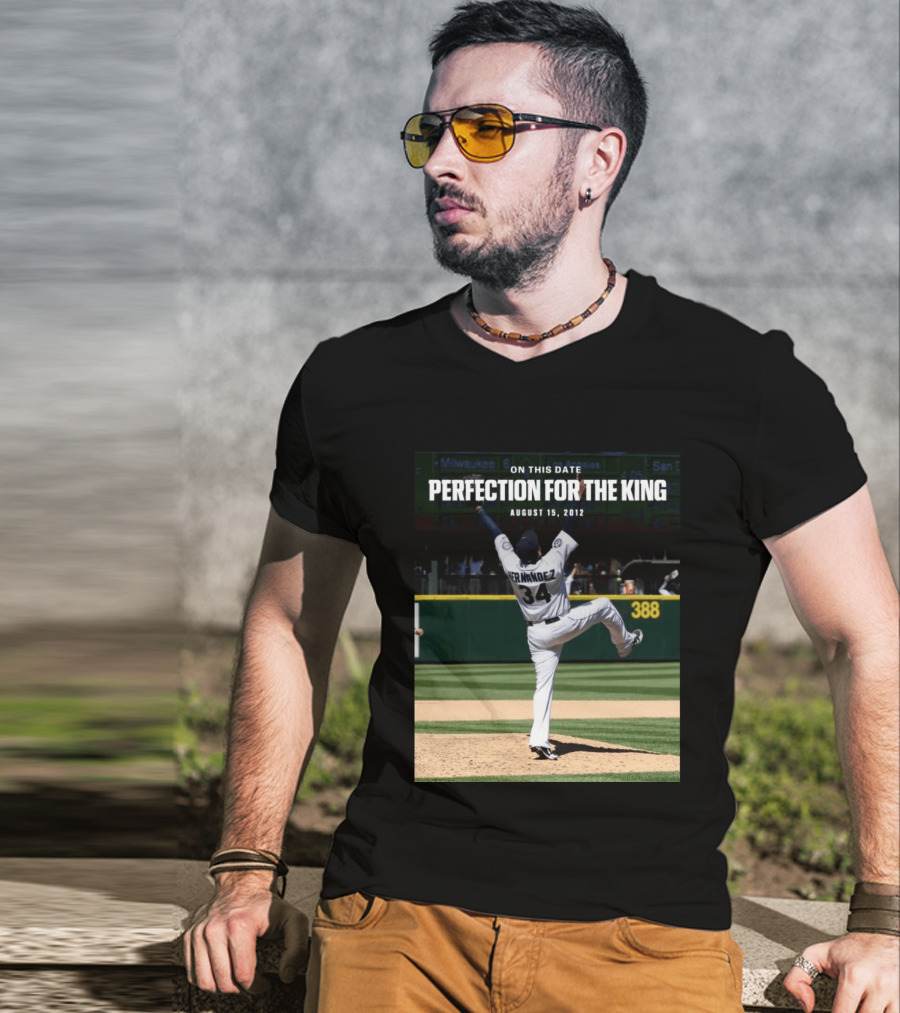 On This Date Perfection For The King Hernandez 34 August 15 2012 T-Shirt