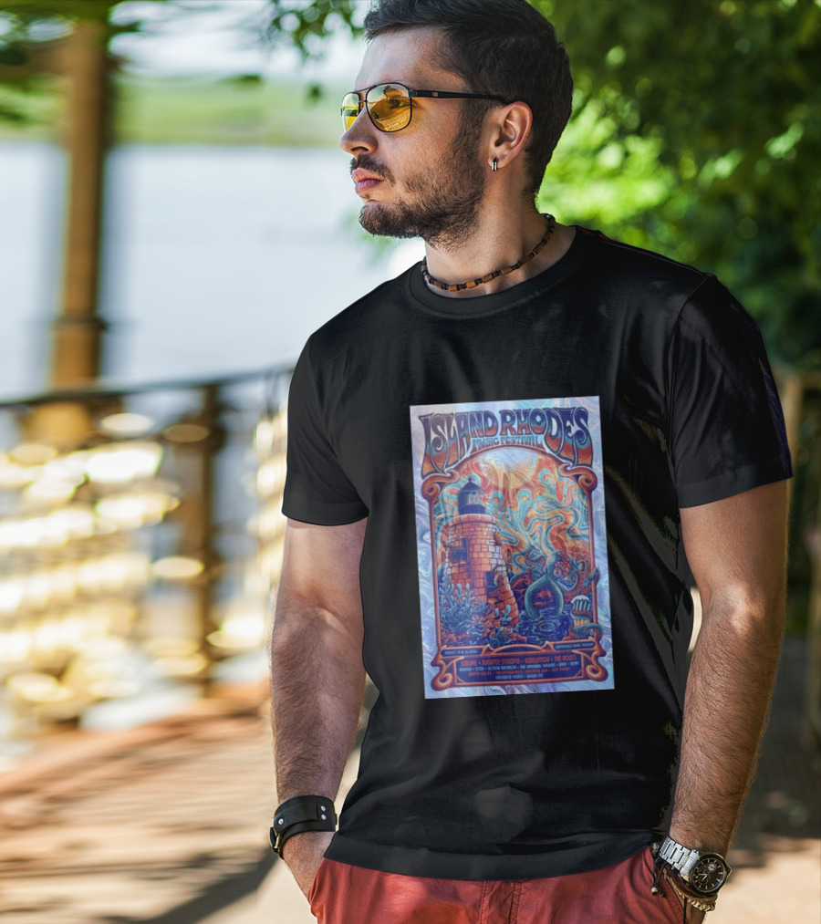 Island Rhodes Music Festival 2026 Centreville Bank Stadium Sublime Slightly Stoopid Rebelution The Roots August 15 16 Limited T-Shirt