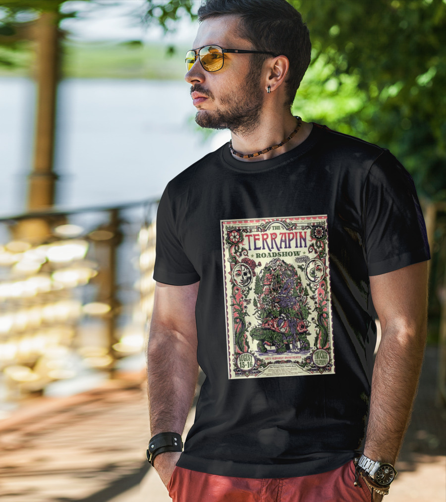 Terrapin Roadshow August 15 16 2026 Salty Gebhardt Amphitheater Truckee California T-Shirt