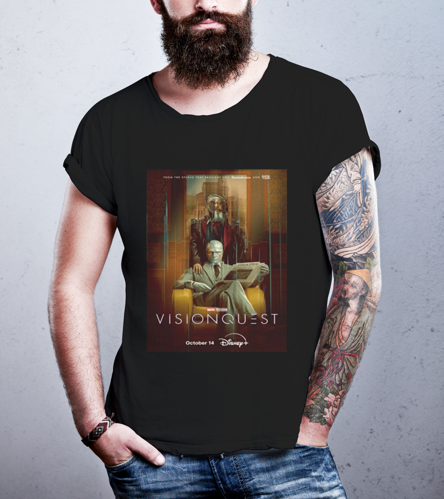 VisionQuest Marvel Television Disney Plus October 14 T-Shirt
