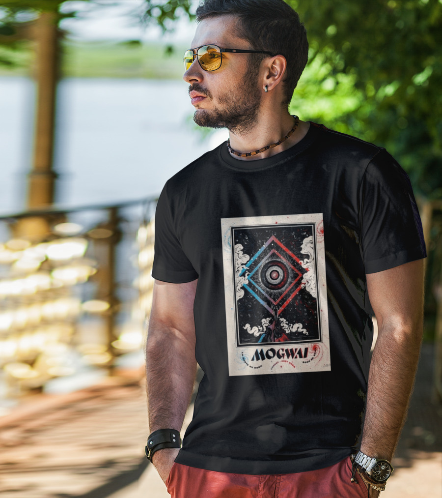 Mogwai 2026 France Rock Festival Exclusive Voyage Du Rock T-Shirt