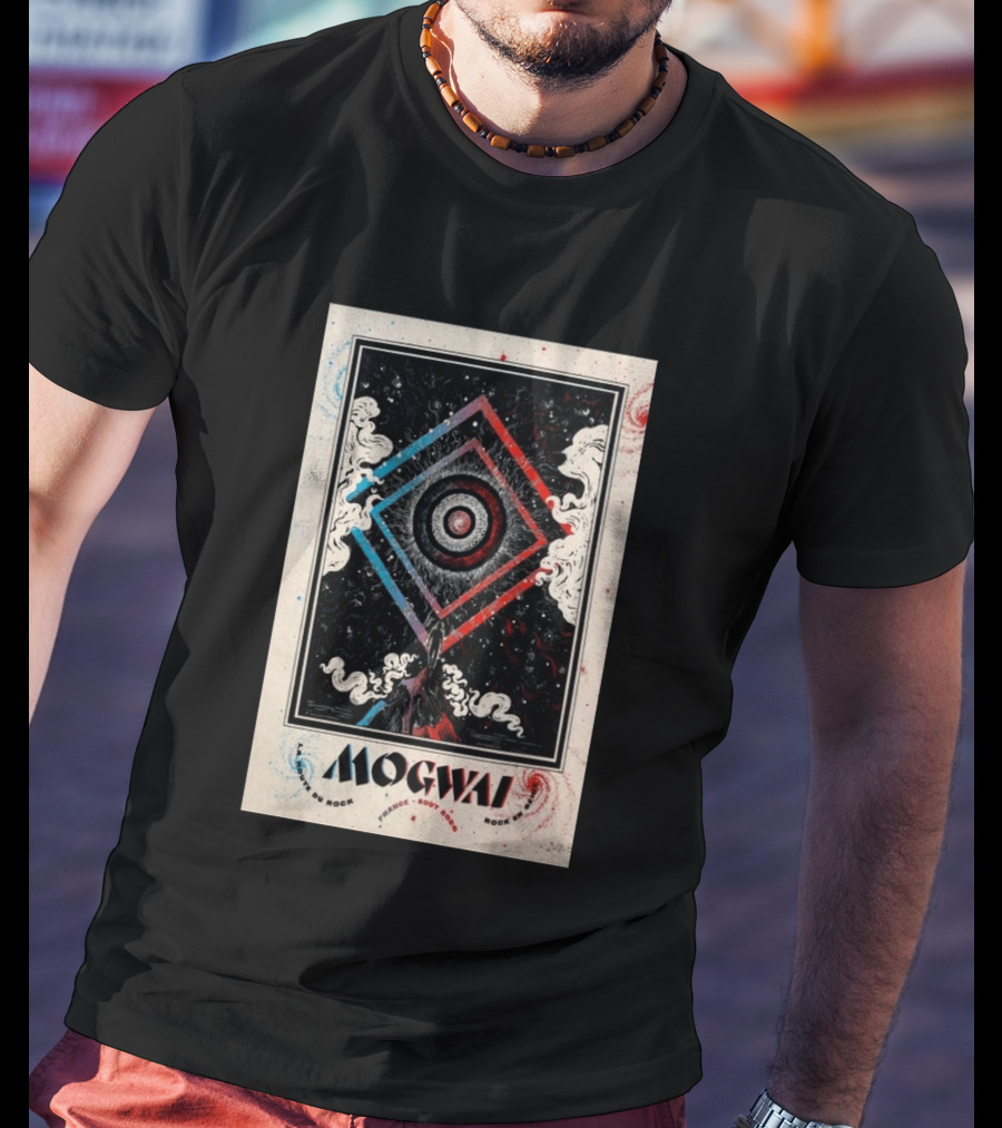 Mogwai 2026 France Rock Festival Exclusive Voyage Du Rock T-Shirt