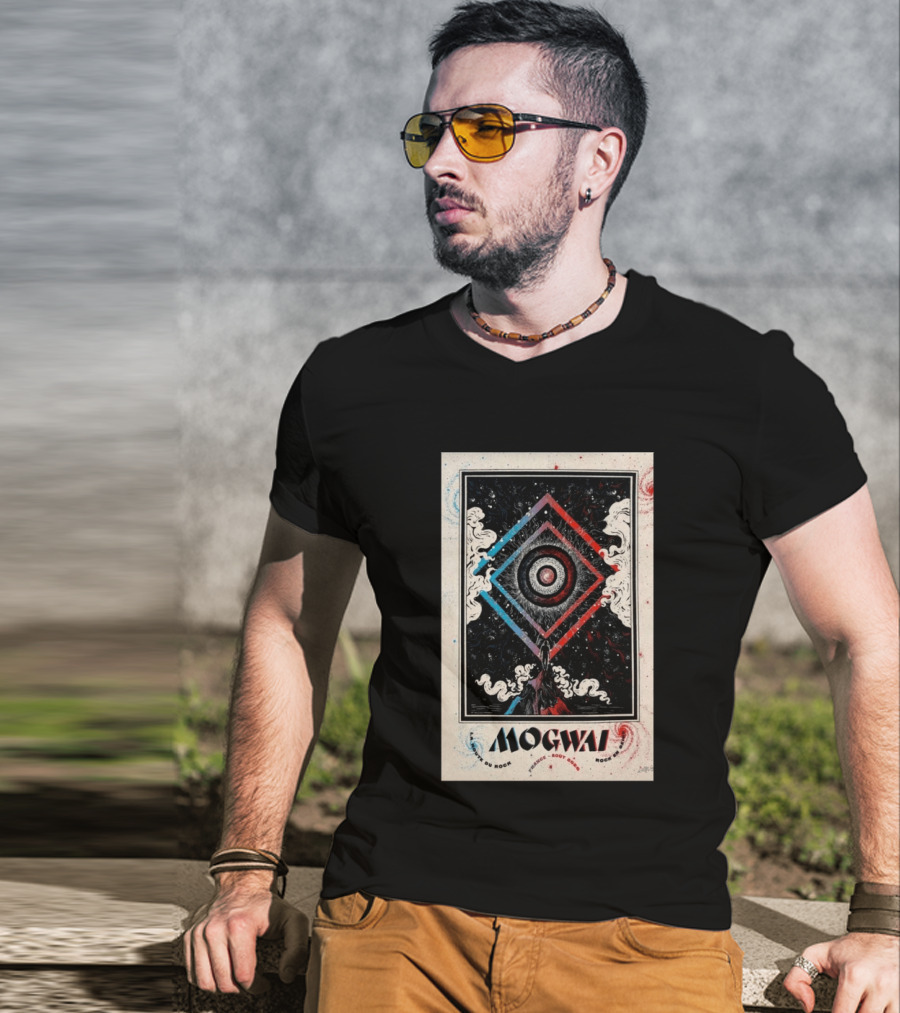 Mogwai 2026 France Rock Festival Exclusive Voyage Du Rock T-Shirt