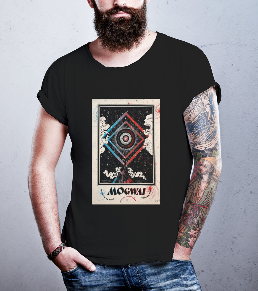 Mogwai 2026 France Rock Festival Exclusive Voyage Du Rock T-Shirt